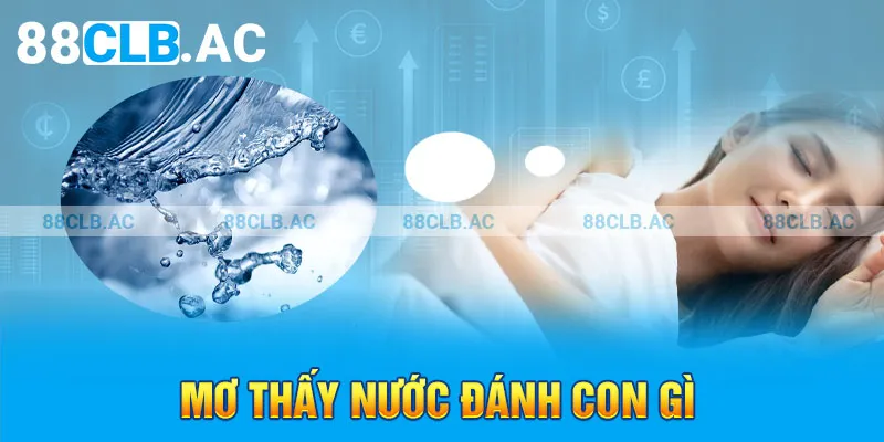 Mơ thấy nước đánh con gì