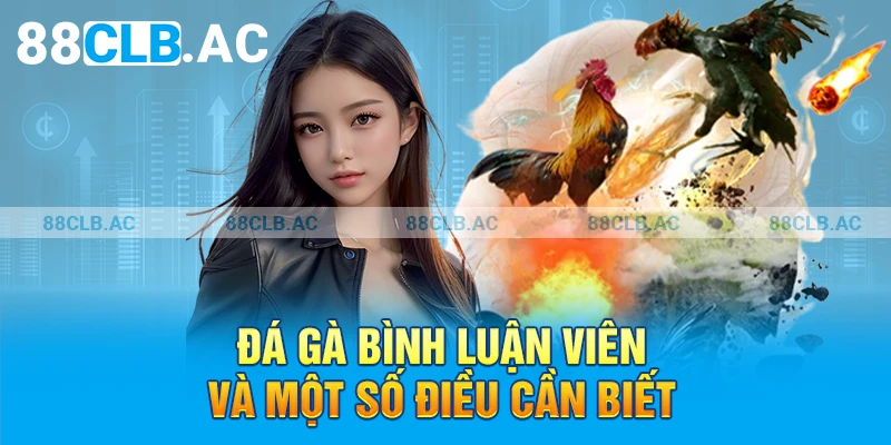 Đá gà bình luận viên và một số điều cần biết